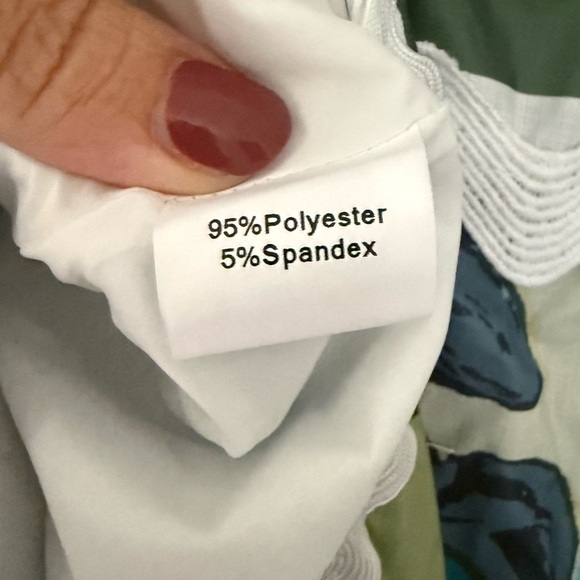 NWT Women's Dalia MacPhee Blue Maxi Sundress Size Large Side Slits - Picture 11 of 12